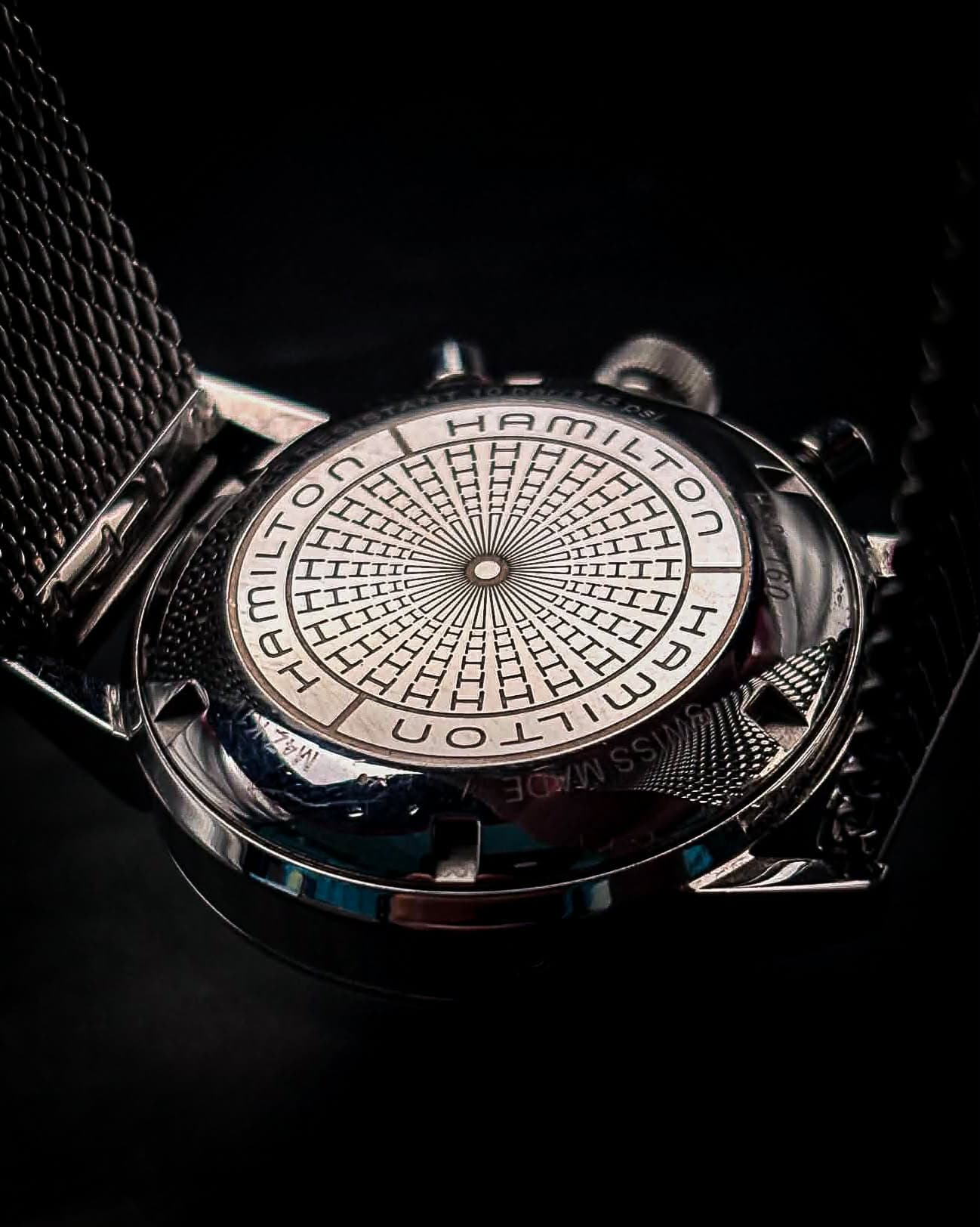 Hamilton Jazzmaster Chronograph detail 2