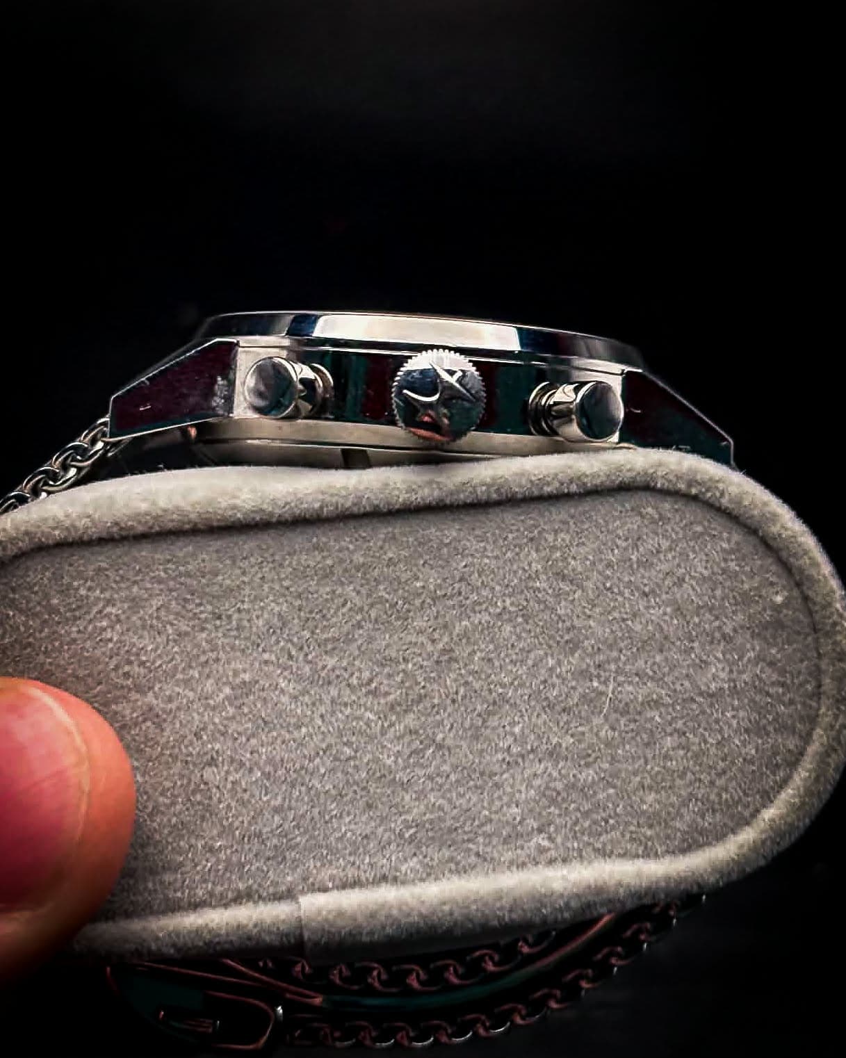 Hamilton Jazzmaster Chronograph detail 3