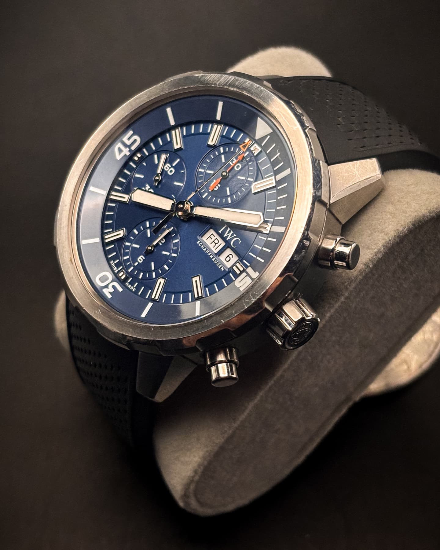 IWC Pilot Chronograph detail 3