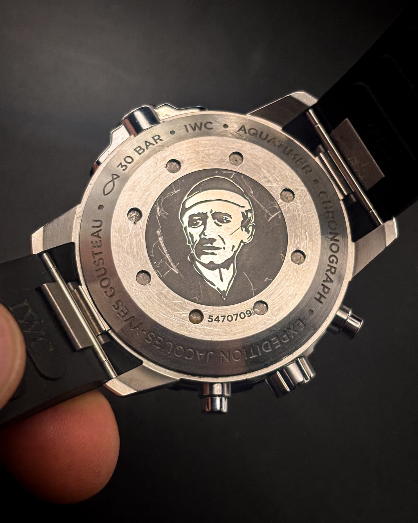 IWC Pilot Chronograph detail 6