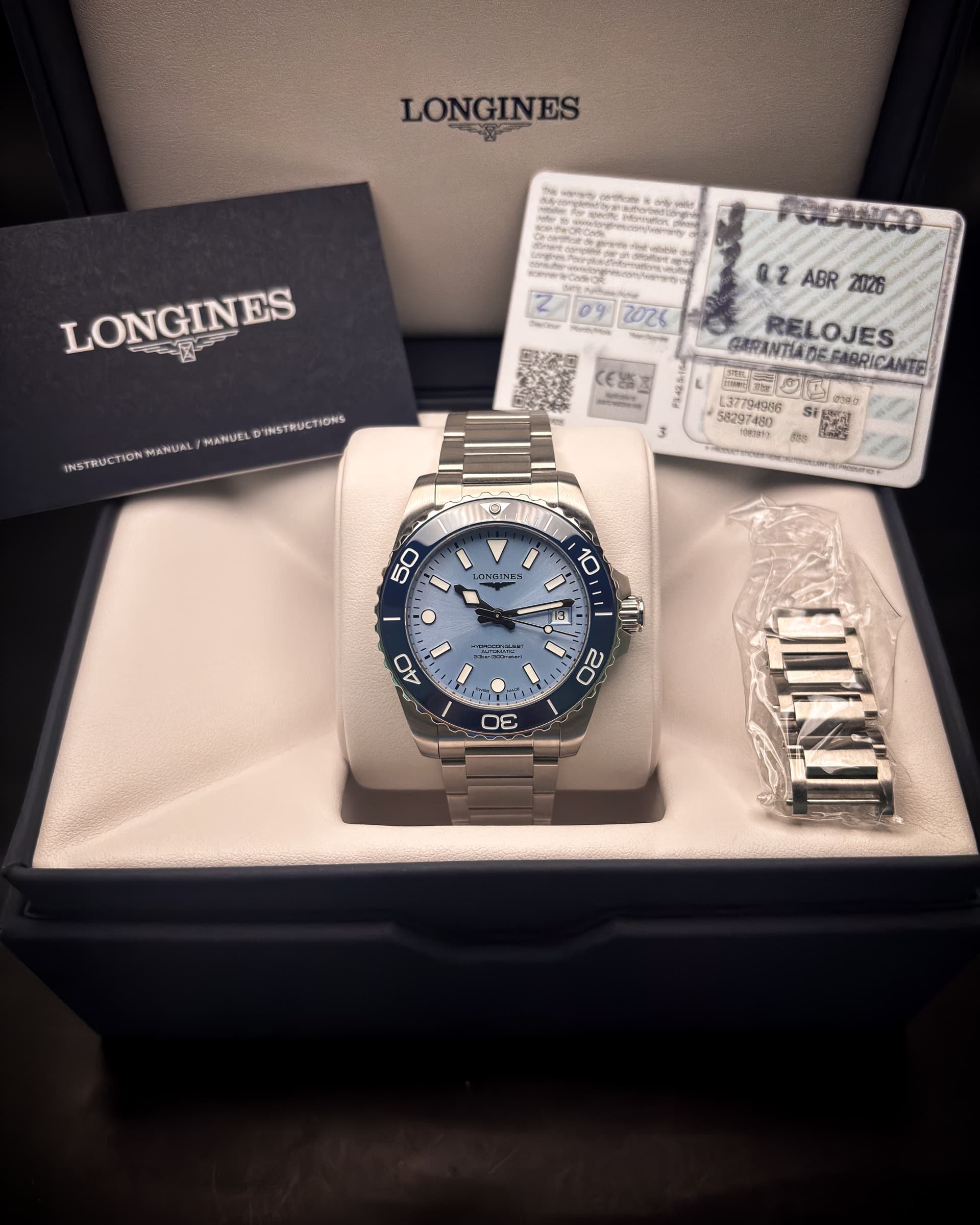 Longines HydroConquest Boutique Exclusive Edition detail 6