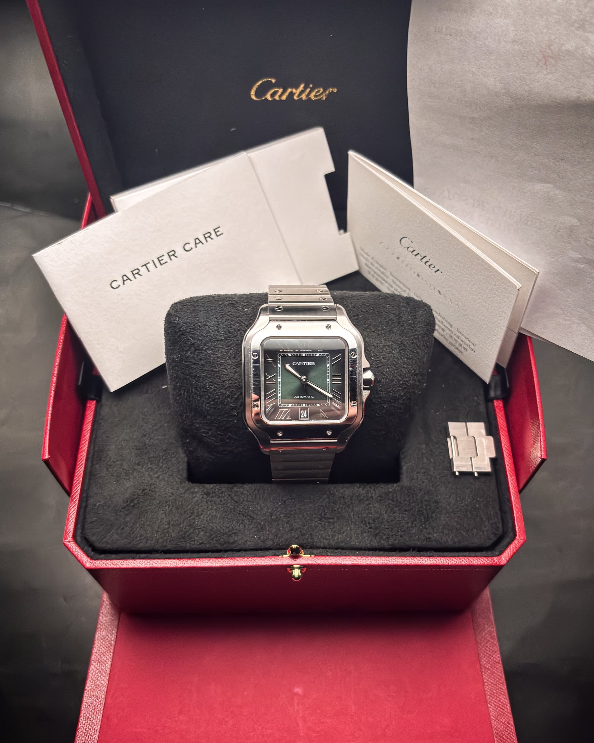 Cartier Santos detail 6