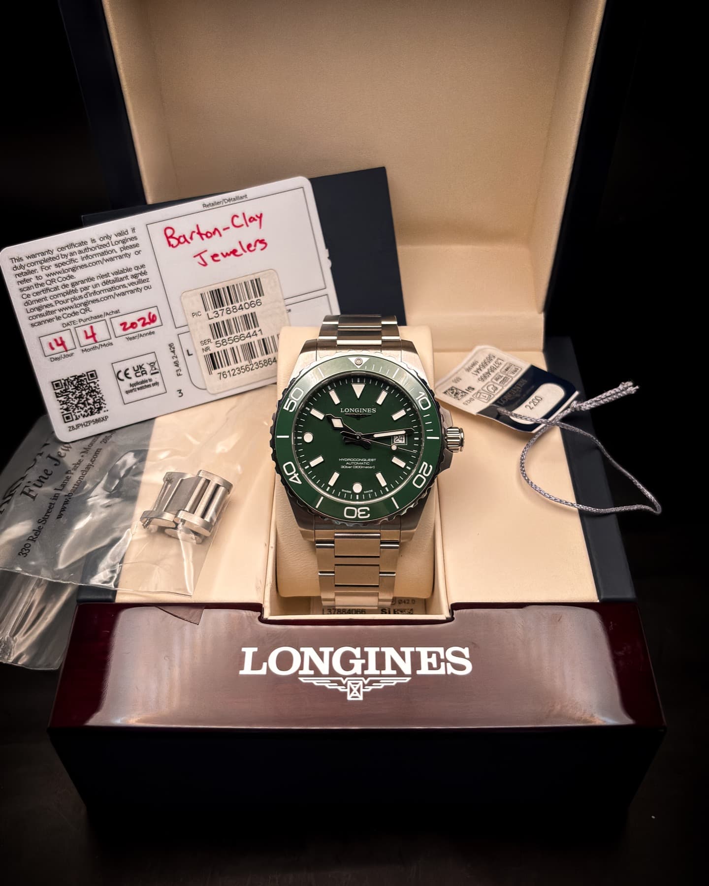 Longines HydroConquest detail 6