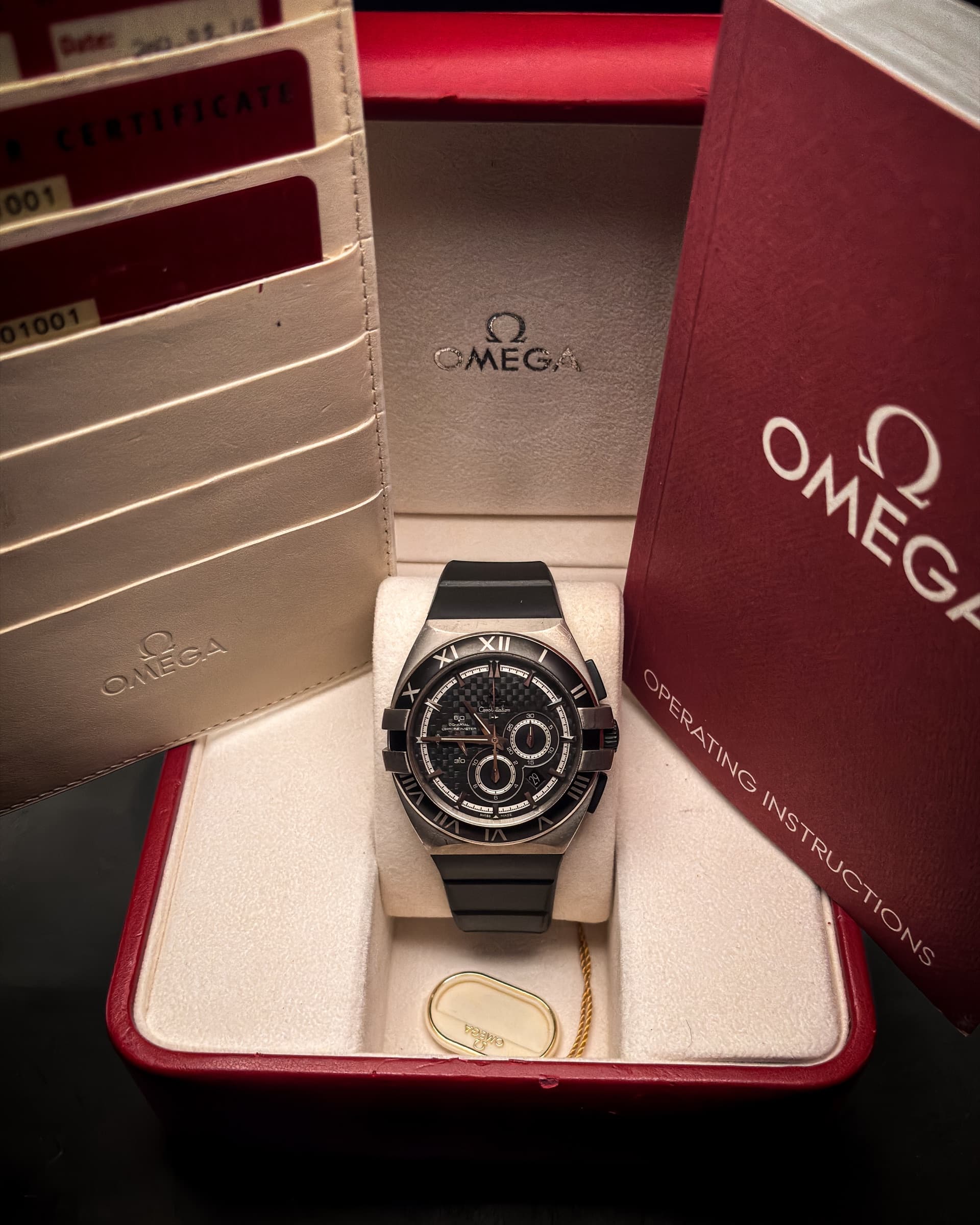 Omega Constellation Double Eagle detail 6