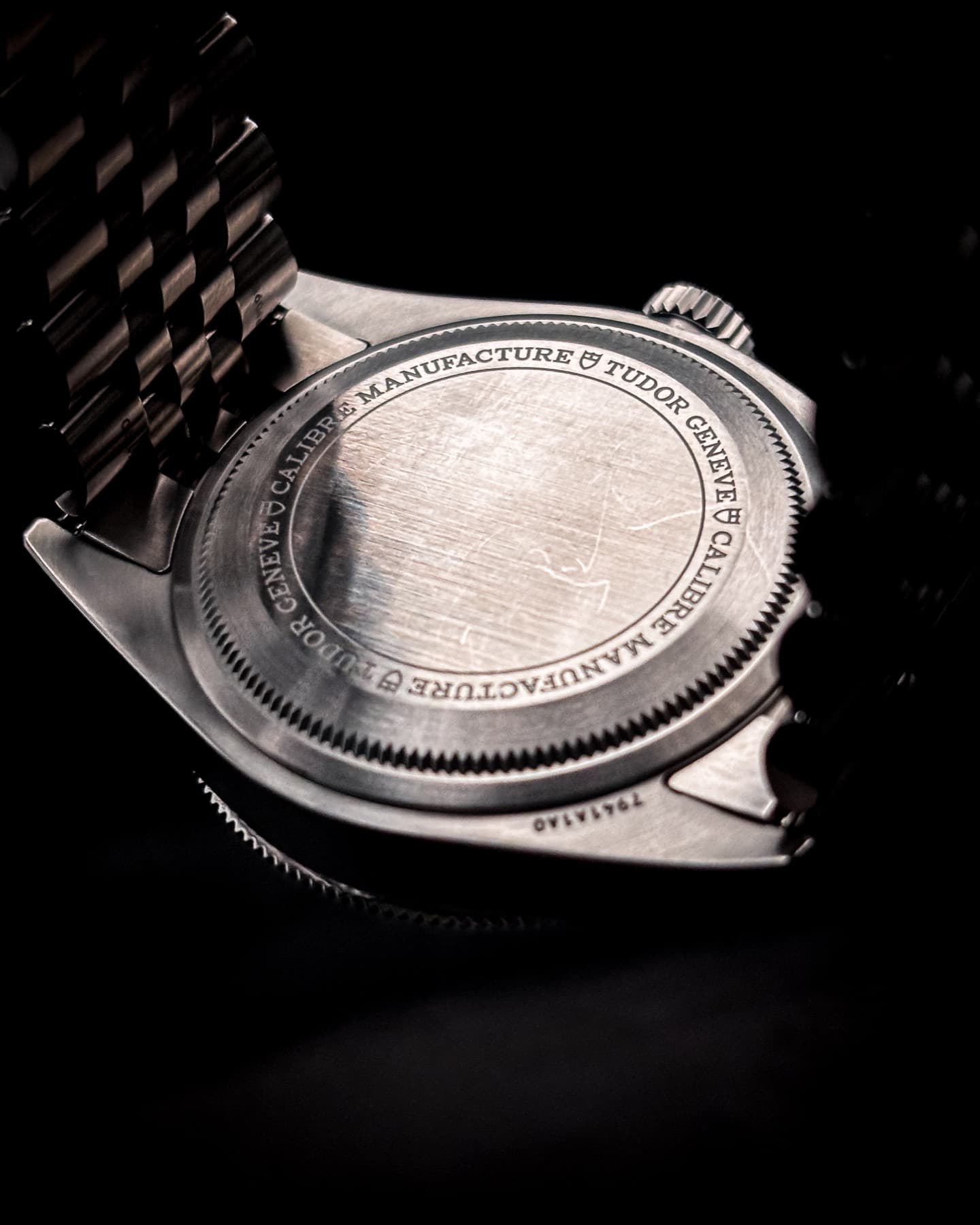 Tudor Black Bay Monochrome detail 5