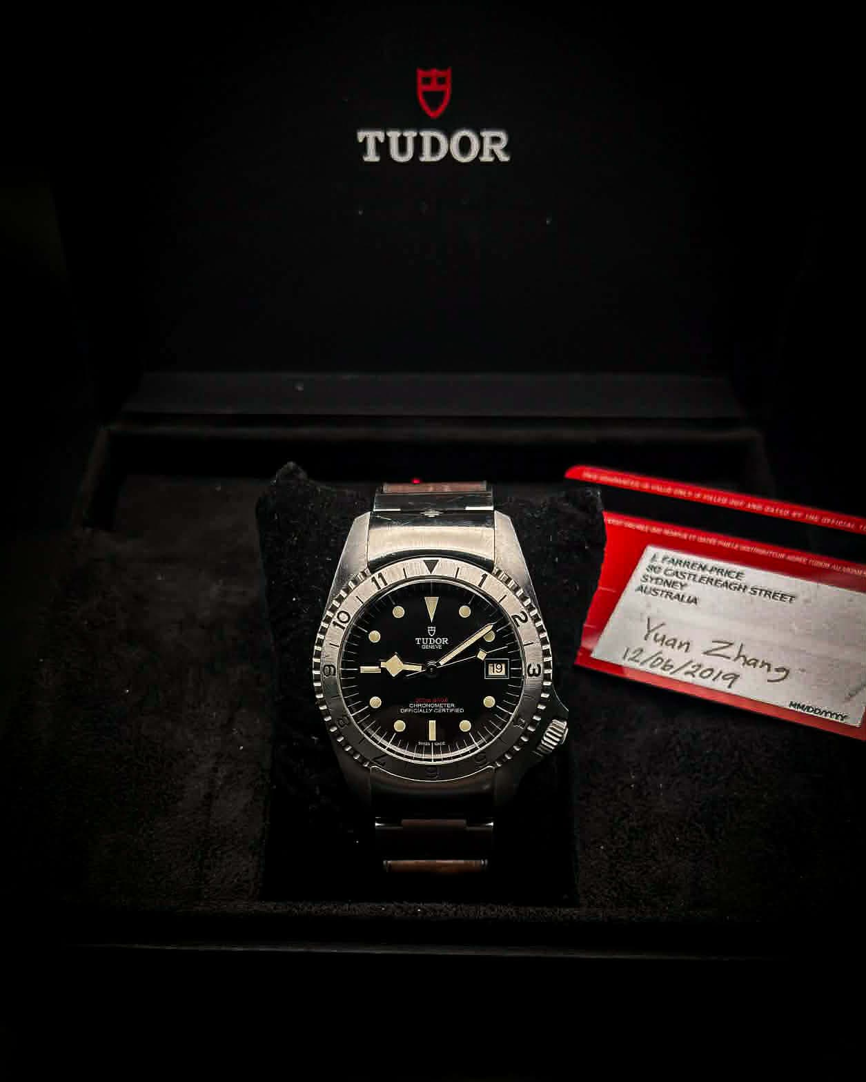 Tudor Black Bay P01 detail 2